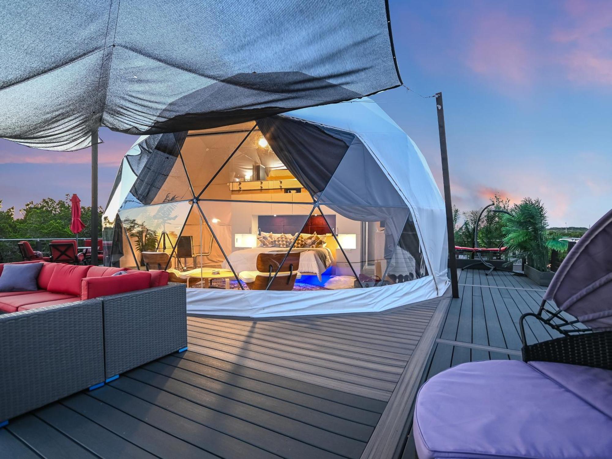 Udoscape Eco-Glamping Resorts Lago Vista Exteriör bild
