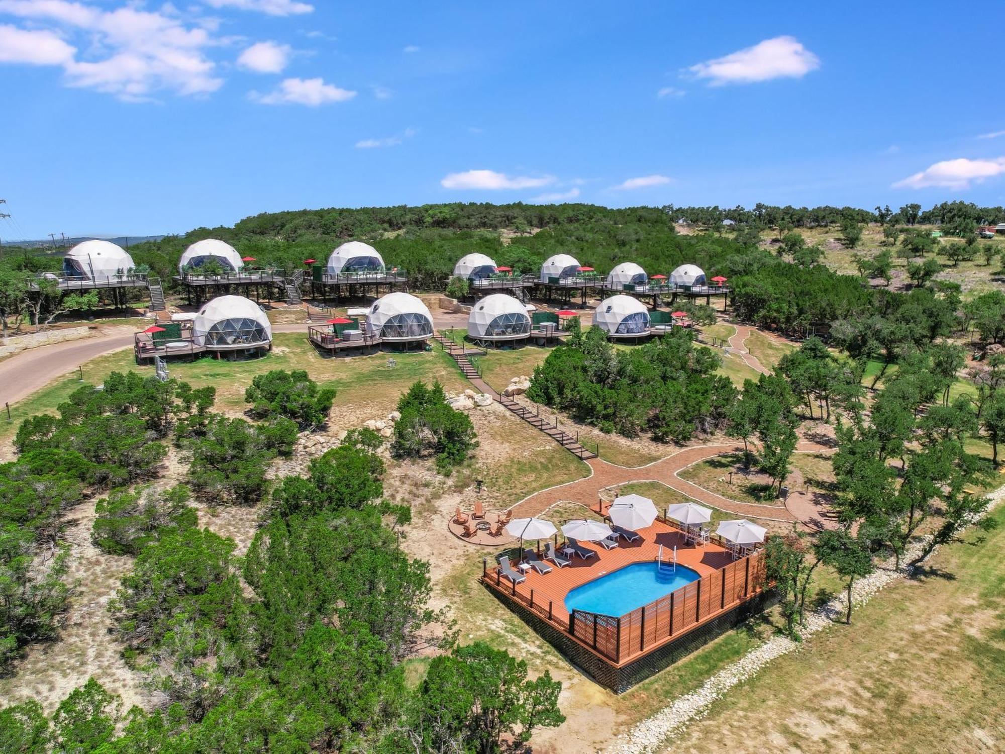 Udoscape Eco-Glamping Resorts Lago Vista Exteriör bild